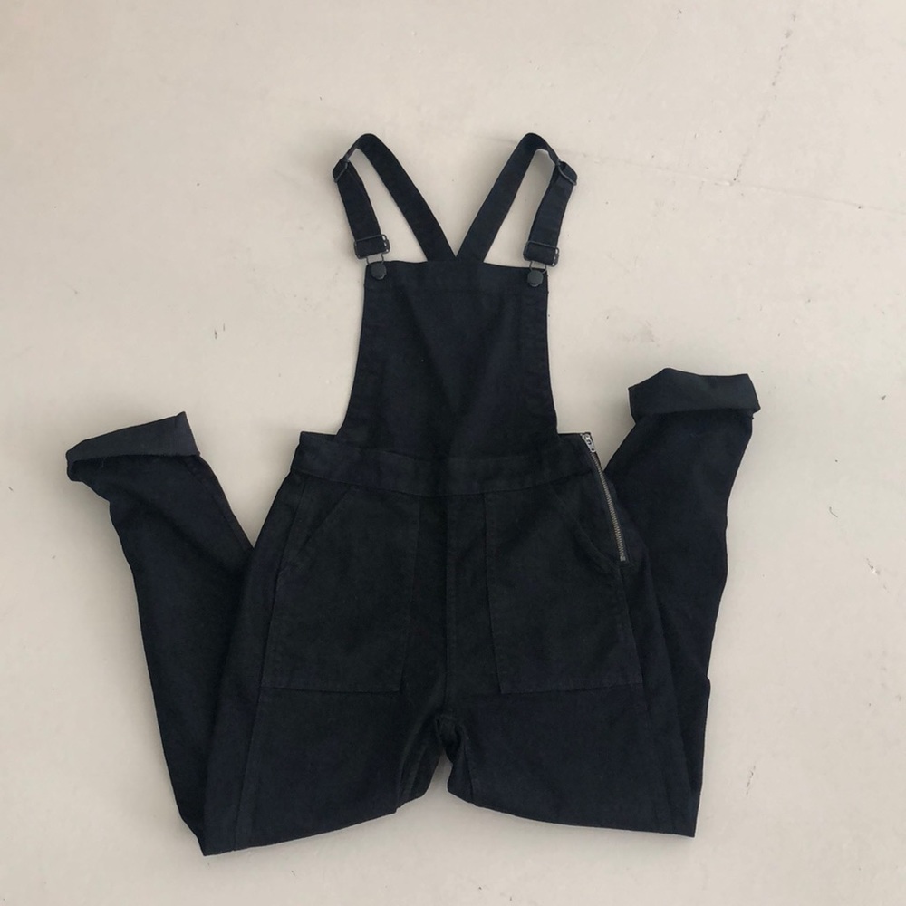 Madewell Crossback Overalls Black